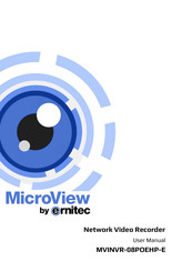 ERNITEC MicroView MVINVR-08POEHP-E User Manual