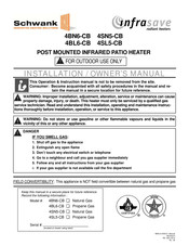 Schwank infrasave 4BN6-CB Installation & Owner's Manual