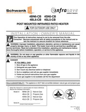 Schwank infrasave 4BL6-CB Installation & Owner's Manual