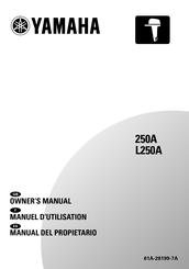 Yamaha 250A Owner's Manual