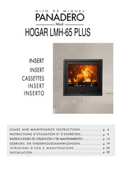 Panadero HOGAR LMH-65 PLUS Usage And Maintenance Instructions