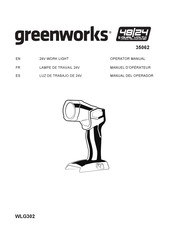 GreenWorks 35062 Operator's Manual