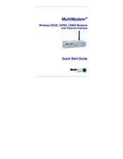 Multitech MTCBA-EN-AK-GB Quick Start Manual