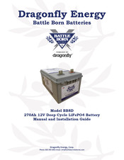 Dragonfly Energy BB8D Manual And Installation Manual