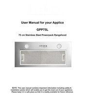 Applico GPP75L User Manual