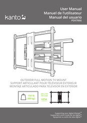 Kanto PDX700G User Manual