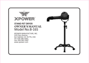 XPower B-16S Owner's Manual