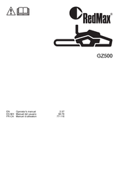 Redmax GZ500 Operator's Manual