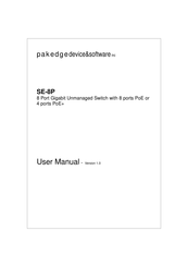 Pakedge Device & Software SE-8P User Manual