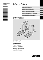 Lenze E84DZEVBLPRP Mounting Instructions