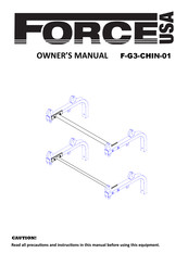 Force USA F-G3-CHIN-01 Owner's Manual