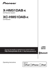 Pioneer X-HM51DAB-K Operating Instructions Manual