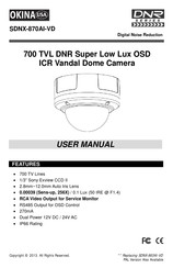 Okina USA SDNX-870AI-VD User Manual