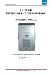 Aristel AN1603-08 Operating Manual