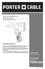 Porter-Cable PXCM024-0268 Instruction Manual