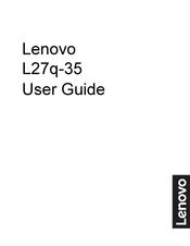 Lenovo L27q-35 User Manual