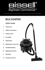 Bissell BigGreen Commercial BGCOMP9 User Manual