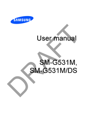 Samsung SM-G531M/DS User Manual