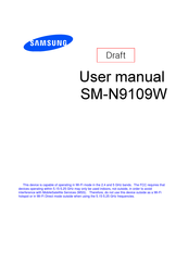 Samsung SM-N9109W User Manual