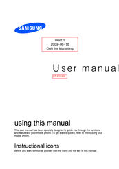 Samsung GT-E2120L User Manual