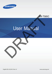 Samsung SM-T585C User Manual