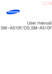 Samsung M-A510F/DS User Manual