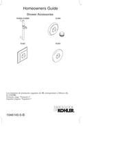 Kohler K-8524 Homeowner's Manual