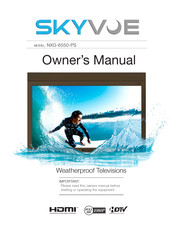 Skyvue NXG-6550-PS Owner's Manual