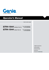 Terex GTH1516M-340 Operator's Manual