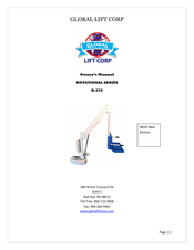 Global Lift ROTATIONAL Series Owner's Manual