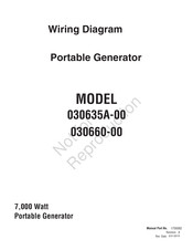 Briggs & Stratton 030660-00 Wiring Diagram
