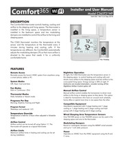 eControls Comfort365 C365T21WF Installer And User Manual