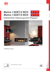Dru Metro 130XT-3 RCH Installation Manual