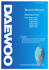 Daewoo KOR-131G4A Service Manual