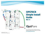 OptiPure OPS70CR/2 Simple Install Manual