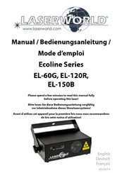 Laserworld EL-150B Manual