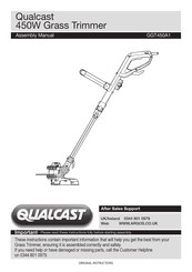 Qualcast GGT450A1 Assembly Manual