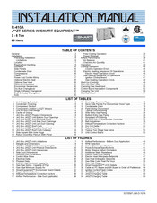 Johnson Controls JA4ZT Installation Manual