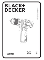 Black & Decker BDCT108 Original Instructions Manual