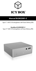 RaidSonic Icy Box IB-DK2301-C Manual