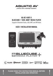 Aquatic BLUECUBE+ AQ-BC-6UBT-X User & Installation Manual