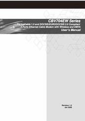 CastleNet CBV704W User Manual