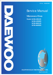 Daewoo KOR-63BH0S Service Manual
