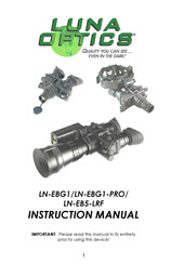 LUNA OPTICS LN-EB5-LRF Instruction Manual