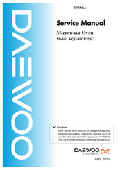 Daewoo KQG-8B7R5SSC Service Manual