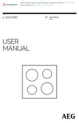 AEG HC412001 User Manual
