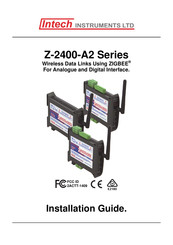 Intech Instruments Z-2400-A2IO Installation Manual