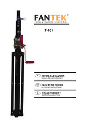 Fantek T-101 Operating Instructions Manual