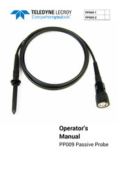 Teledyne Lecroy PP009-2 Operator's Manual