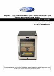 Whynter CHC-123DS Instruction Manual